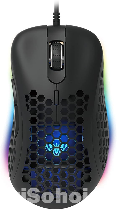 AULA F810 RGB Backlit Macro Shell Wired Gaming Mouse